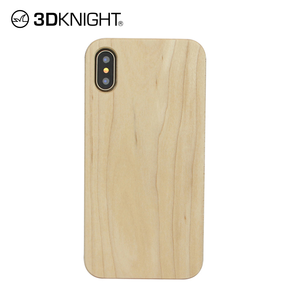 100% maple wood phone case with 100% cover edges for the IphoneX by the manufacturer