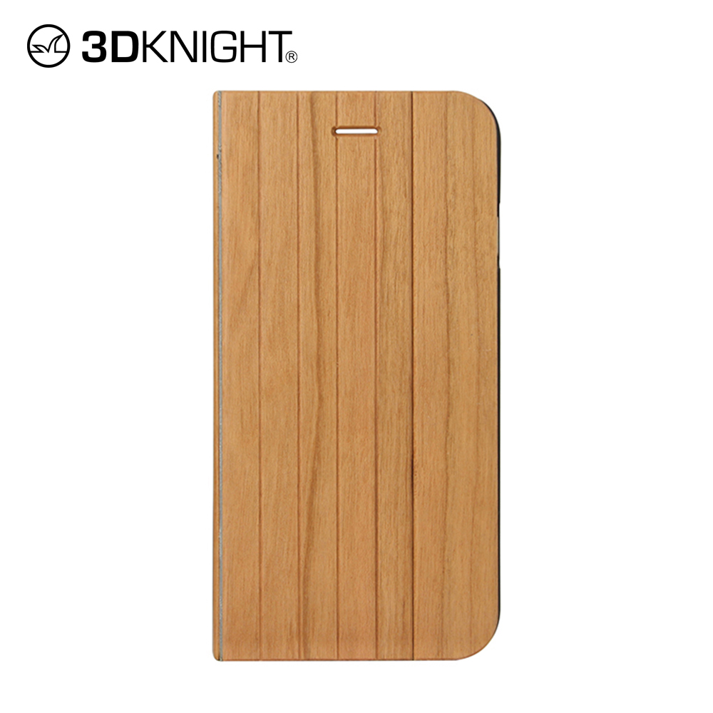 3DKnight Genuine 100% flip cherry wood phone case for iphone 6 7 8 X Xs