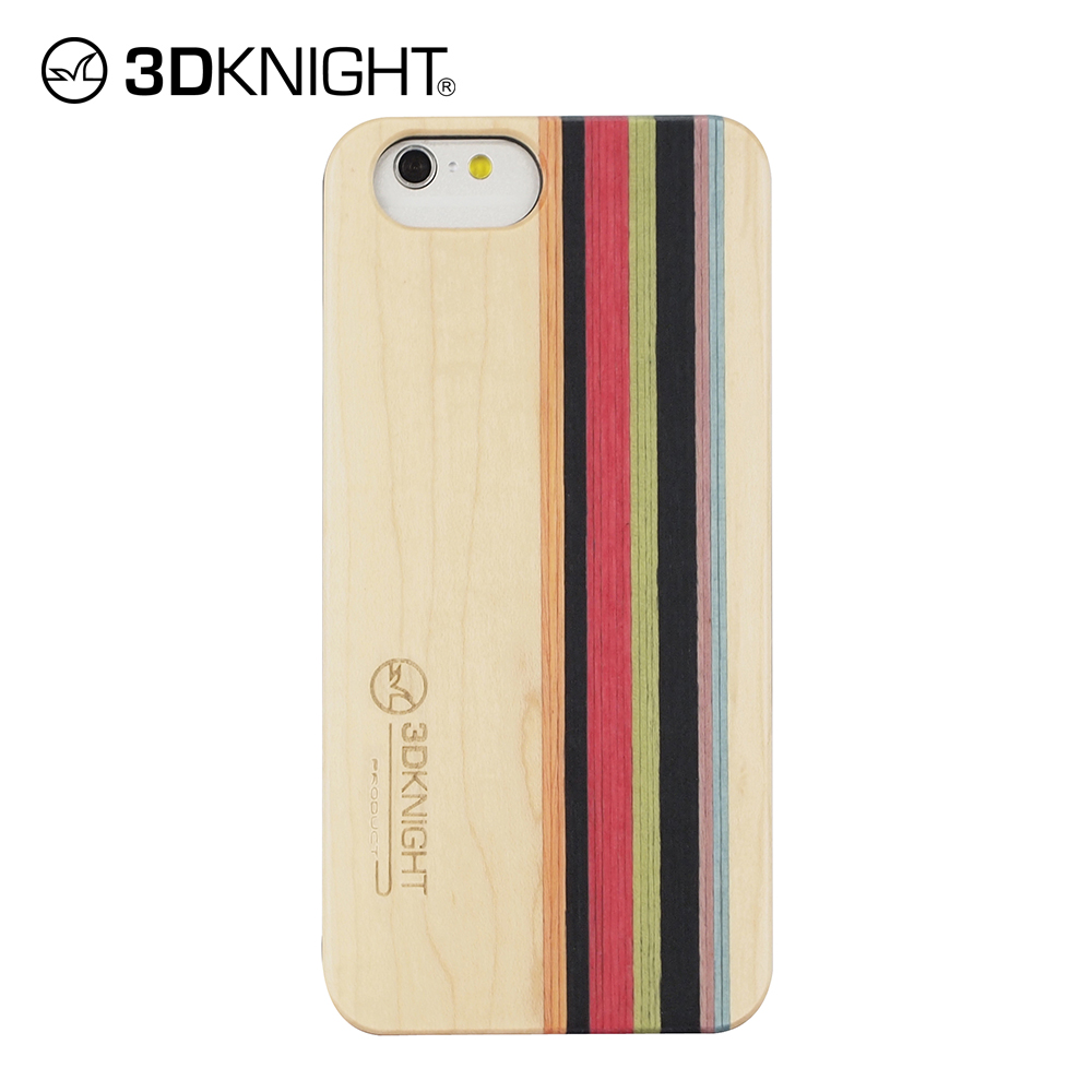 stylish piecing kinds of color maple wood phone case for the iphone 6 7 8 X Xs